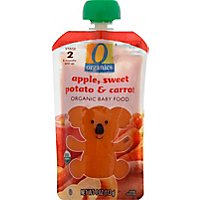 O Organics Organic Baby Food Stage 2 Apple Sweet Potato & Carrot - 4 Oz - Image 2