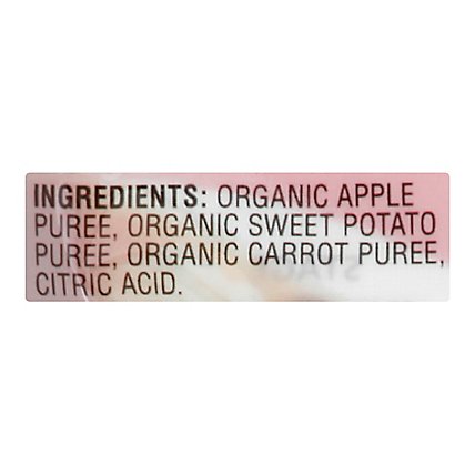 O Organics Organic Baby Food Stage 2 Apple Sweet Potato & Carrot - 4 Oz - Image 4