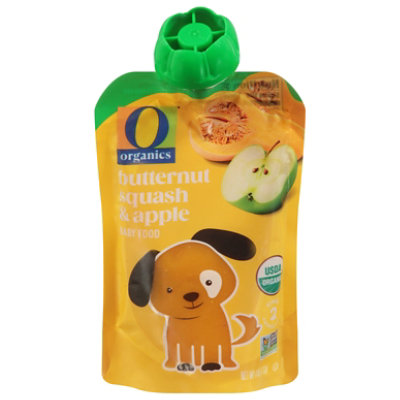 O Organics Organic Baby Food Stage 2 Butternut Squash & Apple - 4 Oz - Image 2