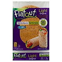Flatout Flatbread Light Original - 6 Count - Image 1