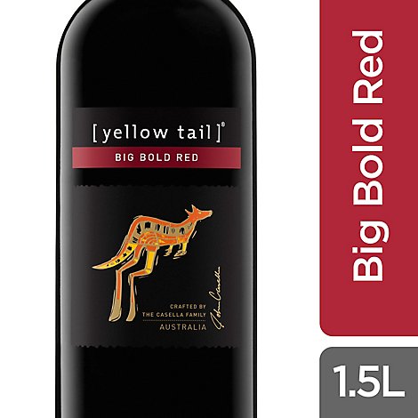 yellow tail Wine Red Big Bold - 1.5 Liter