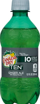 Canada Dry Ginger Ale Ten - 12 Fl. Oz. - Image 2