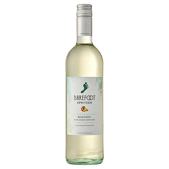 Barefoot Spritzer Crisp White Wine - 750 Ml