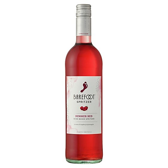 Barefoot Spritzer Summer Red Wine - 750 Ml