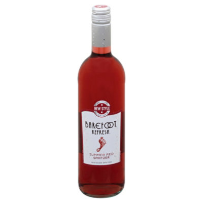 Barefoot Spritzer Summer Red Wine - 750 Ml