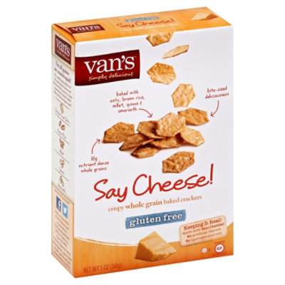Vans Crackers Cheese - 5 Oz