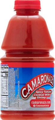 Camaronazo Tomato & Shrimp Cocktail Spicy - 32 Fl. Oz. - Image 6