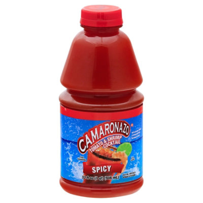 Camaronazo Tomato & Shrimp Cocktail Spicy - 32 Fl. Oz. - Image 1