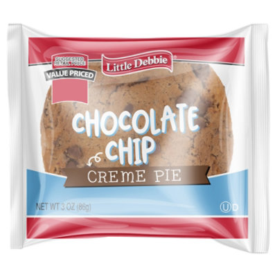 Little Debbie Cream Pie Chocolate Chip - 3 Oz