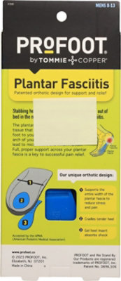 Profoot Plantar Fasciitis Mens Foot Insert - 1 Pair - Image 4