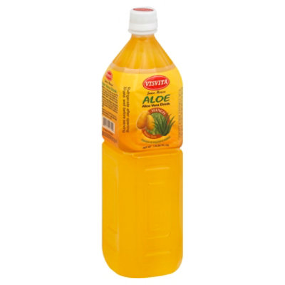 Visvita Juice House Aloe Vera Drink Mango - 50.7 Fl. Oz.