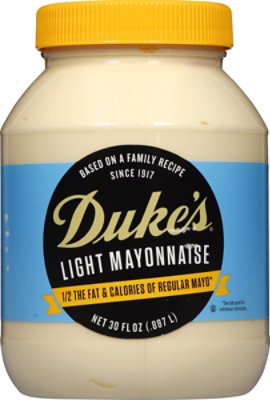 Dukes Mayonnaise Light - 32 Fl. Oz.