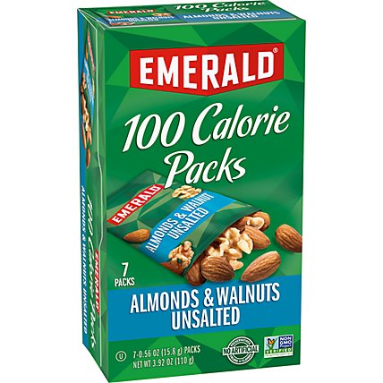 Emerald 100 Calorie Packs Walnuts & Almonds - 7-0.56 Oz - Image 6