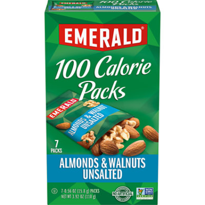 Emerald 100 Calorie Packs Walnuts & Almonds - 7-0.56 Oz