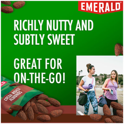 Emerald 100 Calorie Packs Almonds Cocoa Roast Dark Chocolate - 7-0.62 Oz - Image 2