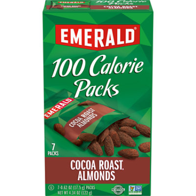 Emerald 100 Calorie Packs Almonds Cocoa Roast Dark Chocolate - 7-0.62 Oz - Image 1