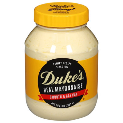 Dukes Mayonnaise Real Smooth & Creamy Sugar Free - 30 Oz