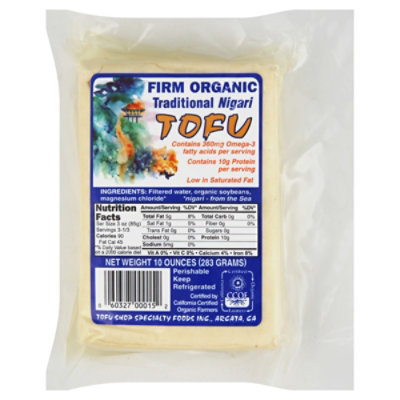 Tofu Nigari Traditional Firm Organic 10 Oz Safeway