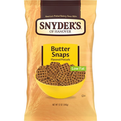 Snyder's of Hanover Butter Snaps Pretzels - 12 Oz - Image 1