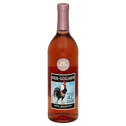 Rex Goliath Pink Moscato White Wine - 750 Ml - Image 1