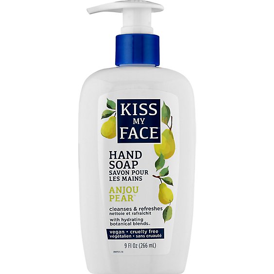 Kiss My Face Pear Liquid Moisture Soap - 9 Fl. Oz.