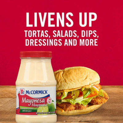 McCormick Mayonesa (Mayonnaise) With Lime Juice - 28 Fl. Oz. - Image 2