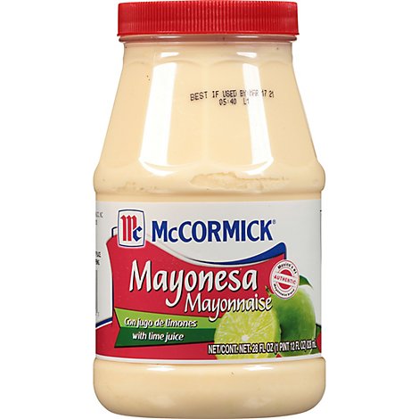McCormick Mayonnaise With Lime Juice - 28 Fl. Oz.
