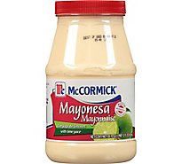 McCormick Mayonesa Mayonnaise With Lime Juice - 28 Fl. Oz.