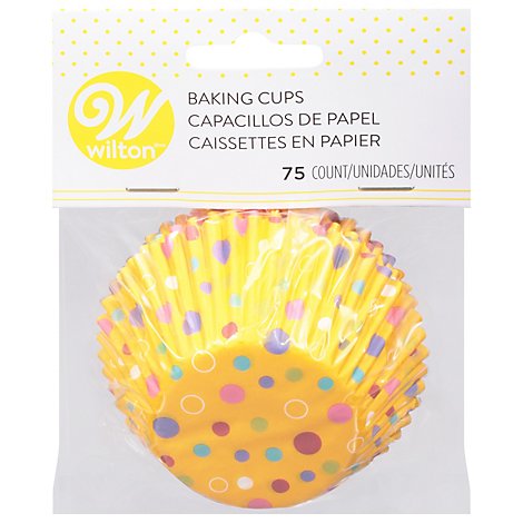 Wilton Baking Cups Sweet Dots - 75 Count