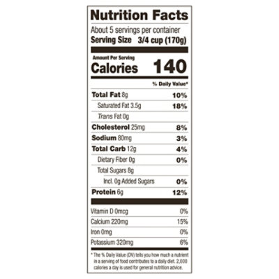 Brown Cow Cream Top Plain Whole Milk Yogurt - 32 Oz - Image 3
