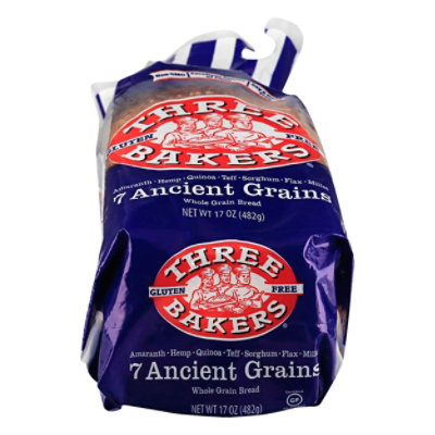 Three Bakers Bread Whole Grain 7 Ancient Grains - 17 Oz - Image 3