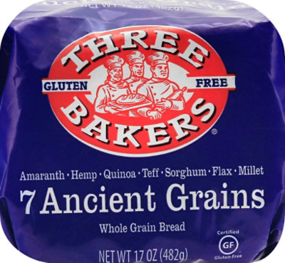 Three Bakers Bread Whole Grain 7 Ancient Grains - 17 Oz - Image 2