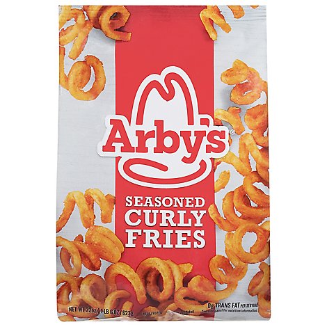 Arbys Fries Curly Seasoned - 22 Oz