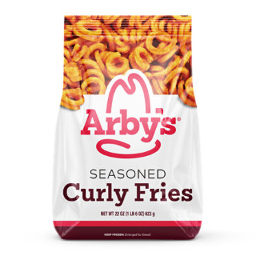 Arbys Fries Curly Seasoned - 22 Oz