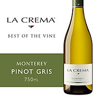 La Crema Monterey Pinot Gris White Wine - 750 Ml - Image 1