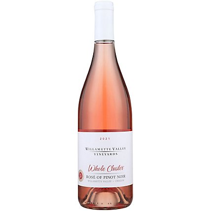 Willamette Valley Vineyards Wine Whole Cluster Rose Of Pinot Noir - 750 Ml - Image 1