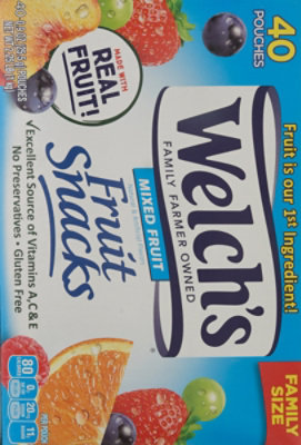 Welchs Fruit Snacks Mixed Fruit - 40-0.9 Oz - Image 6