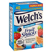 Welchs Fruit Snacks Mixed Fruit - 40-0.9 Oz - Image 1