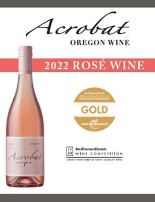 Acrobat  Oregon Rose Wine - 750 ml - Image 2