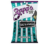 Zapps Potato Chips New Orleans Kettle Style Salt & Vinegar - 5 Oz