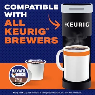 Maxwell House House Blend Medium Roast K-Cup® Coffee Pods - 12 Count - Image 5