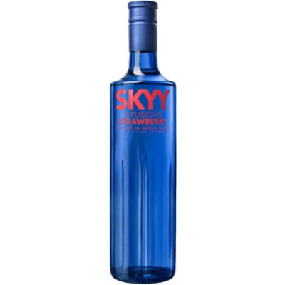  SKYY Vodka Infusions Wild Strawberry 70 Proof - 750 Ml 
