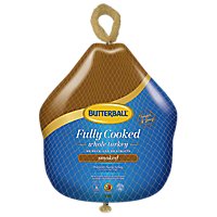 Butterball Whole Turkey Smoked Frozen - Weight Between 6-10 Lb - Image 1