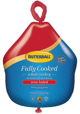 Butterball Whole Turkey Baked Frozen - Weight Between 5-10 Lb