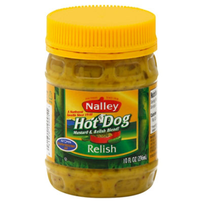 Cains Sweet Mustard Hot Dog Relish 10 oz.