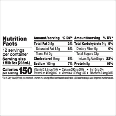 Horizon Organic 1% Lowfat UHT Strawberry Milk - 12-8 Fl. Oz. - Image 4