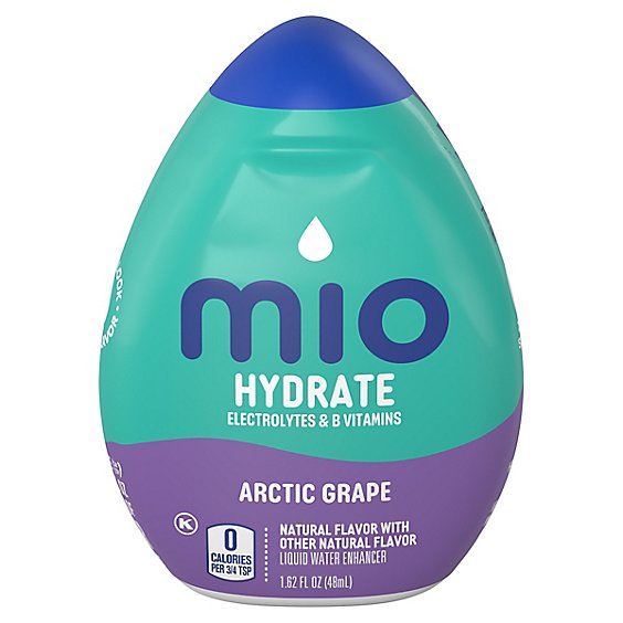 MiO Sport Arctic Grape Liquid Water Enhancer with Electrolytes & B Vitamins Bottle - 1.62 Fl. Oz.