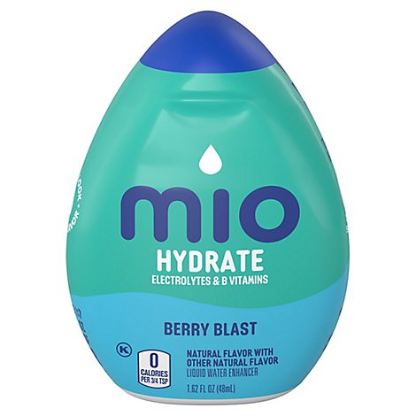 MiO Liquid Water Enhancer Electrolytes Berry Blast - 1.62 Fl. Oz.