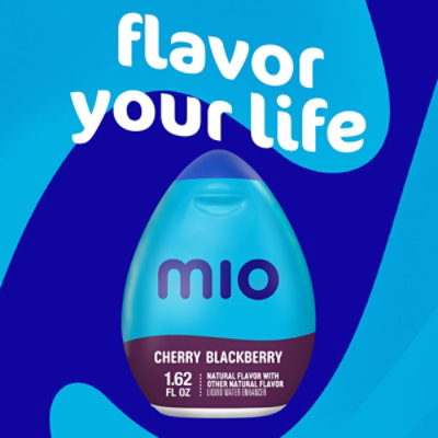 mio Cherry Blackberry Flavored with other natural flavor Liquid Water Enhancer - 1.62 Fl. Oz. - Image 4