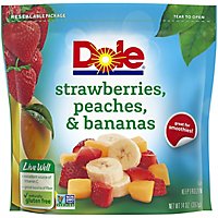 Dole Fruit Cut Strawberrys Peaches & Bananas - 14 Oz - Image 2